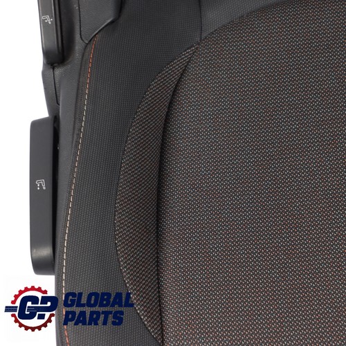 Mini Cooper One F55 Front Right O/S Cloth Seat Fabric Firework / Carbon Black - Picture 9 of 11