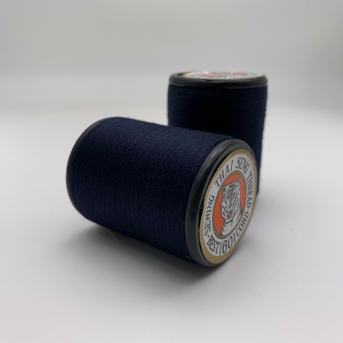 Dark Navy Blue All Purpose Spun Polyester Sewing Thread 600 Yard Spool DIY Craft - Picture 1 of 16