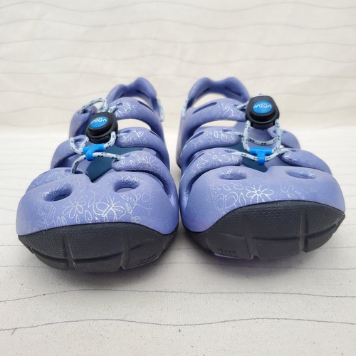 Mion by Keen Youth Purple Flowers Sandals Shoes Waterproof Hiking Swim Size 3 - Picture 4 of 10
