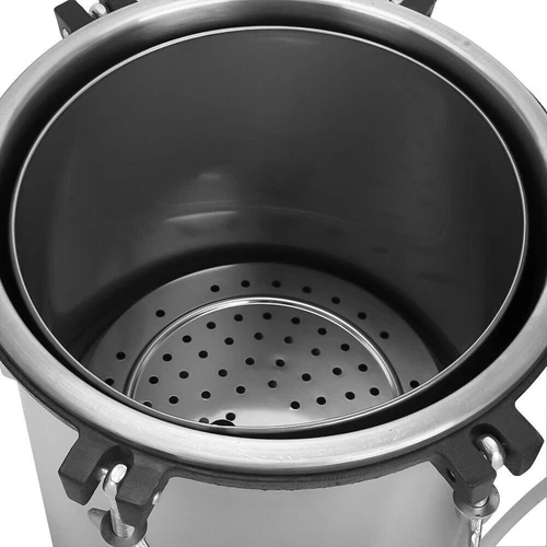 18L Sterilisatoren Autoklav Portable Pressure Steam Sterilizer Autoclave DE - Bild 18 von 18