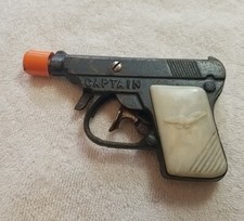 1940's Kilgore "Captain" Cap Gun Pistol - Rare Color - Near Mint Condition