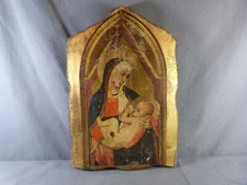 The Nursing Virgin by Ambrogio Lorenzetti (v. 1290 - 1348), reproduction 19th century