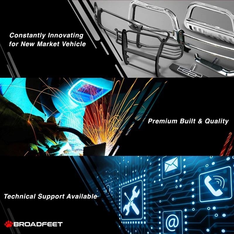 Protector protector de parachoques de placa deslizante Bull Bar para parrilla delantera apto para GMC Acadia 2017-2023 Foto 2 de 2