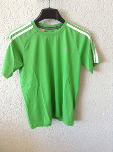 Adidas maglia t-shirt bambino children verde green taglia size Italia 12 anni | eBay