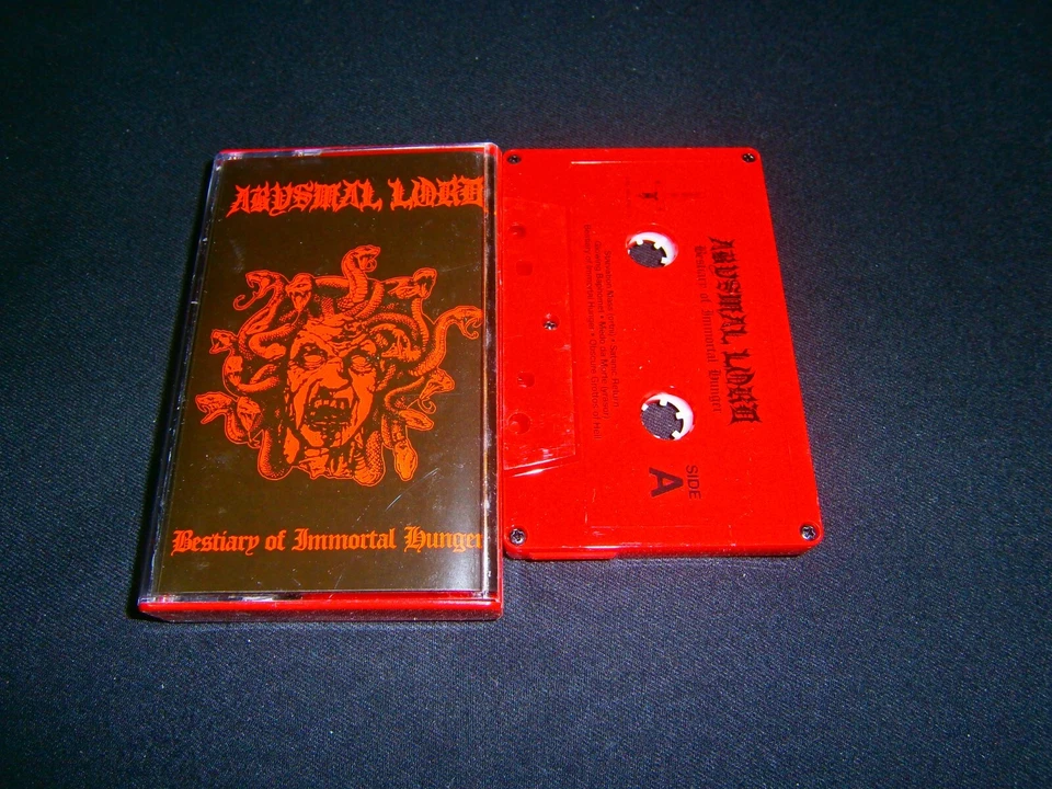 ABYSMAL LORD - Bestiary of Immortal Hunger. Tape - Image 2 of 4