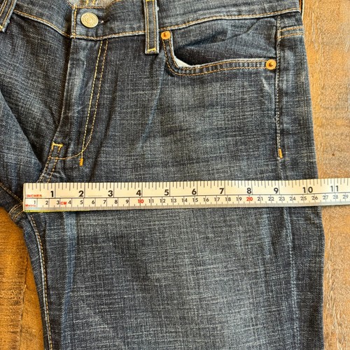 7 For All Mankind Dojo Flare Bootcut Denim Jeans Women's 31 (32x31) Whiskers - Picture 18 of 20