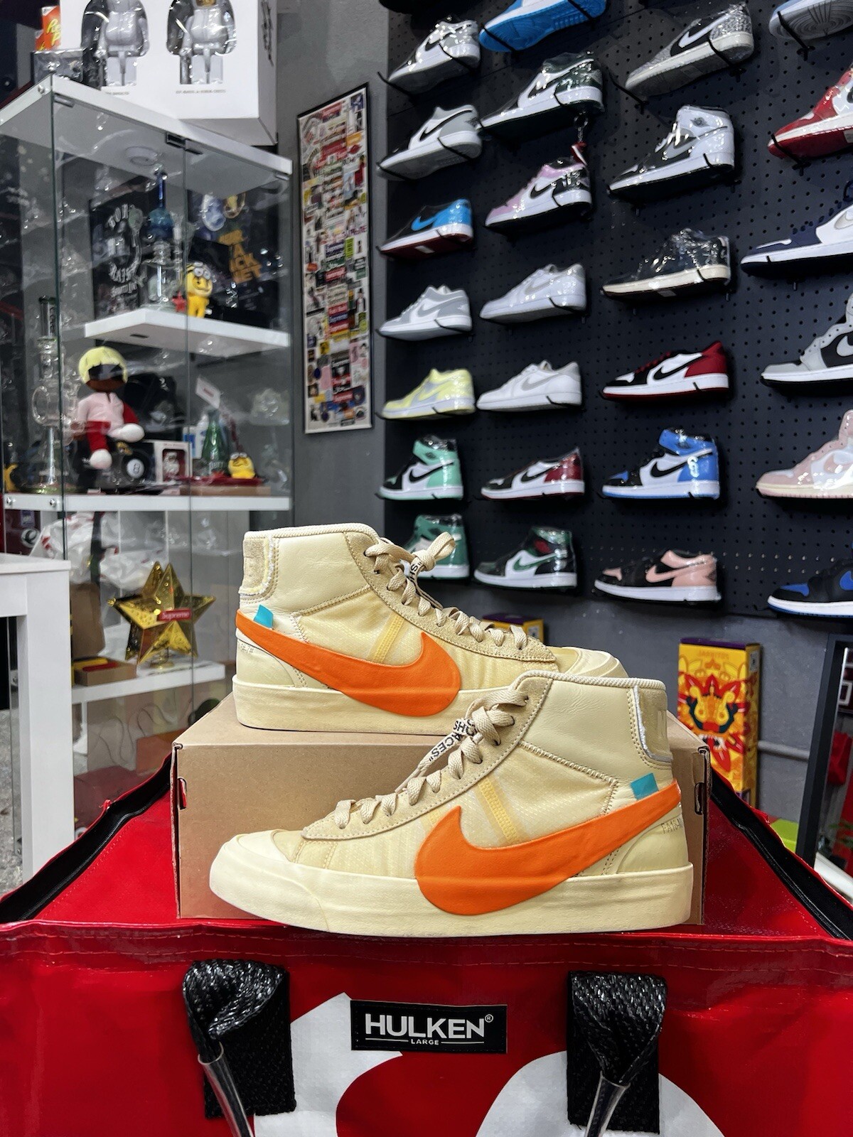 OFF WHITE X NIKE Taglia 7 Nike Off White x Blazer Mid All Hallows Eve