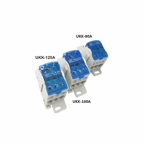 UKK-80/125/160A Terminal Block Din Rail Distribution Box Electric Wire Connector - Picture 2 of 6