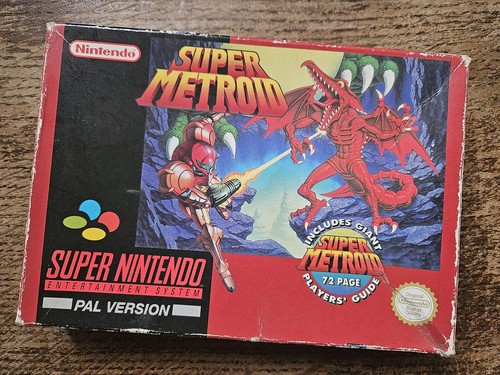 SNES SUPER NINTENDO - METROID HMV RETAIL SMALL BOX #SPC UKV PAL CIB - Picture 3 of 12
