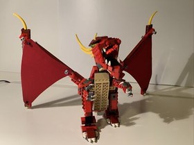 Lego Creator Fiery Legend (6751) - Complete - No Instructions - No Box