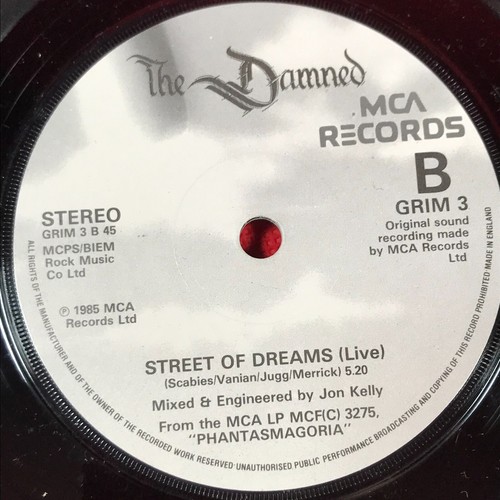 THE DAMNED Is It A Dream 1985 UK 7" vinyl single Street Of Dreams original 45 B - Picture 4 of 4