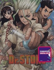 Dr. Stone Season One Steelbook (Blu-ray Disc, 202, 4-Disc Set)
