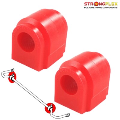 Neuf Stabilisatorbuchsen hinten für Infiniti Q30 QX30 Ø18mm Gelb strongflex
