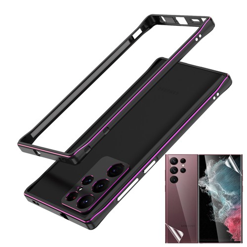 For Samsung Galaxy S25 Ultra S24 S23 S22 Metal Bumper Case Camera Screen Cover - Picture 11 of 18