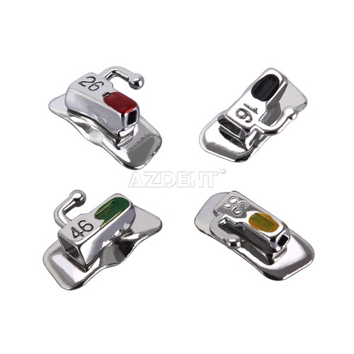 Dental Orthodontic Buccal Tubes 1st 2nd Molar Roth MBT 022 Bondable Mesh Base US - Picture 56 of 108