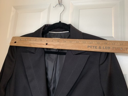 Workwear Preppy ANNE KLEIN Blazer Womens Sz 8 P Petite Button Jacket Business - Picture 9 of 11