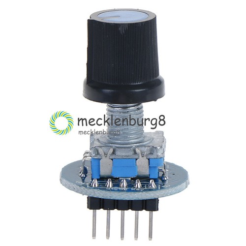 NEW Rotary Encoder Module Rotating Potentiometer Knob Cap Digital Control 5V - Bild 3 von 4