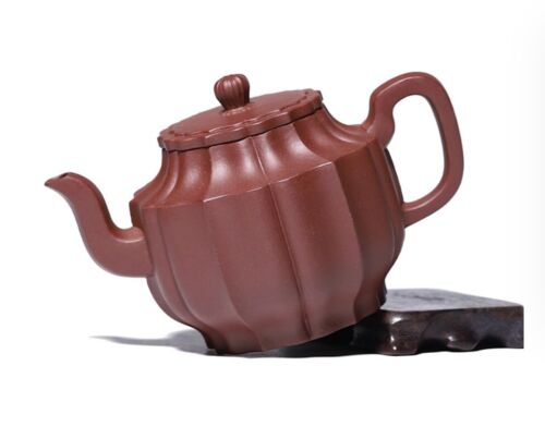 300cc chinese Yixing Handmade Zisha teapot qingshuini LingHua Gongfu Hu Tea Pot - Picture 9 of 21