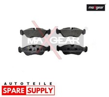 BREMSBELAGSATZ, SCHEIBENBREMSE MAXGEAR 19-0654