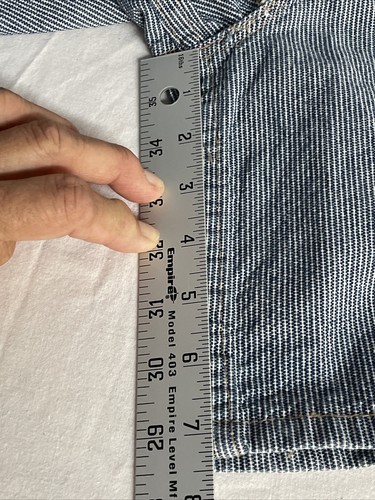 Size 6 Boys Faded Glory Boys 7.5” Shorts Blue White Striped Railroad New - Picture 10 of 11