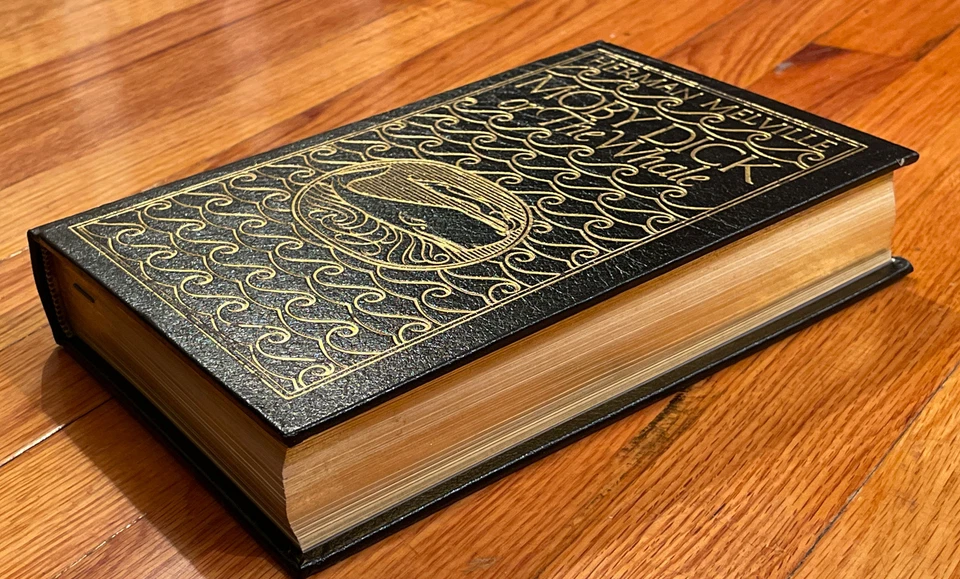 Moby Dick by Herman Melville Easton Press Leather Vintage 1977 Collector’s Ed. Foto 3 de 4