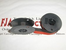 SMITH CORONA CLASSIC 12 TYPEWRITER RIBBON - RED AND BLACK INK