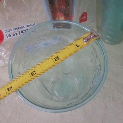 12x - 16 ounces green old storage plastic disposable COKE CUPS coca cola Dixie - Picture 3 of 5