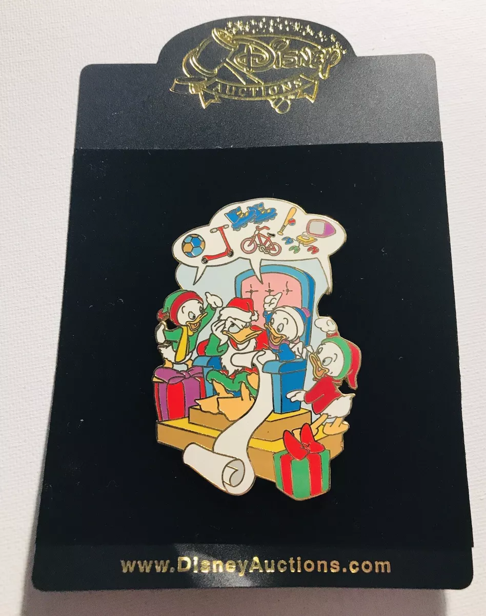 Disney Auctions Christmas Wish List Huey Dewey & Louie LE 100 Pin