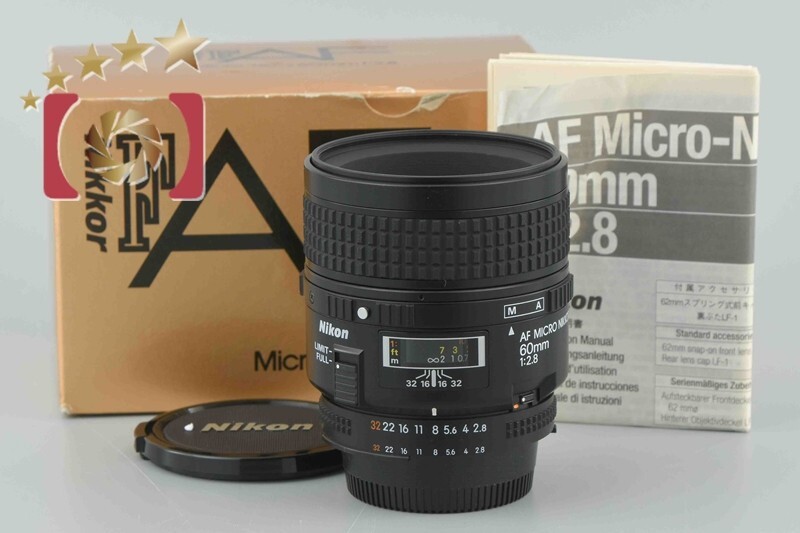 Excellent!! Nikon AF MICRO NIKKOR 60mm f/2.8 w/ Box | eBay Excellent!! Nikon AF MICRO NIKKOR 60mm f/2.8 w/ Box | eBay