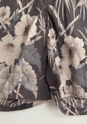 Pantalones Cortos de Natación Allsaints “monsoon” Gris Con Patrón Floral Pequeño - Imagen 7 de 13