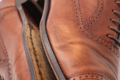 To Boot New York Adam Derrick Men's Size 10 Brown WingTip Dress Shoes - Picture 13 of 13