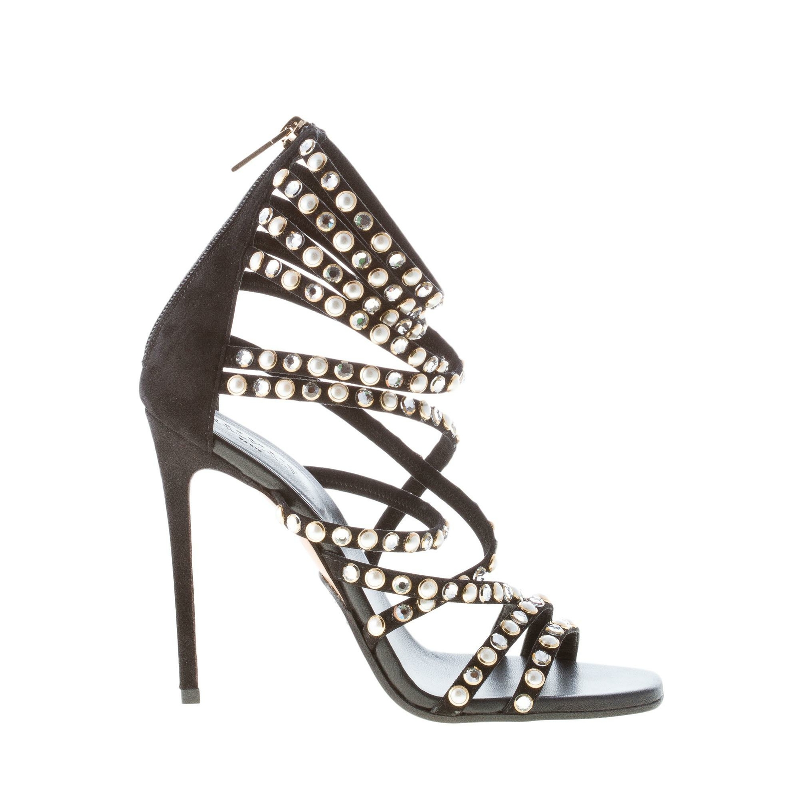 Balmain Zapatos señora negros zapatos Suede STRAPPY diva sandalias rhinestones Balmain Zapatos señora negros zapatos Suede STRAPPY STRAPPY STRAPPY diva sandalias rhinestones bienvenido a comprar
