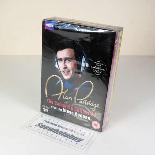 Alan Partridge - The Complete Collection (Steve Coogan) Region 2 DVD New - Picture 2 of 7