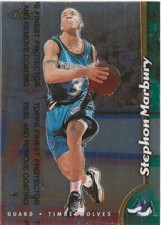 1998-99 Topps Finest Stephon Marbury #180 