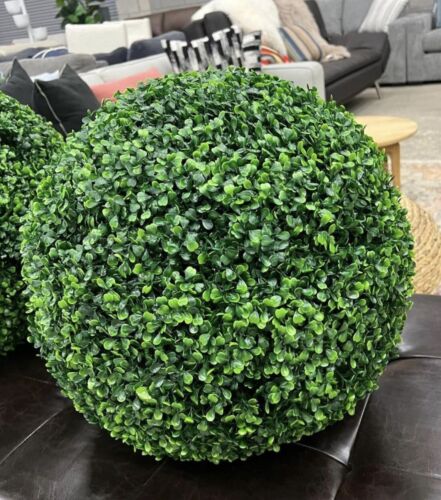 2pcs Large Size Artificial Plant Topiary Balls; Decorative Balls Round Plastic - Picture 8 of 9