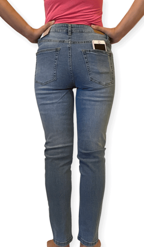 RedStar Damenjeans mit fünf Taschen Freundin Passform Baumwolle - Bild 4 von 7