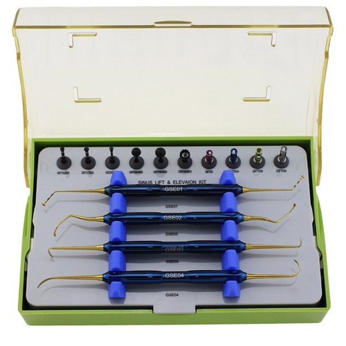 Dental Implant Advanced Sinus Kit Lift DASK Drills Stoppers Elevation Instrument - Picture 38 of 69