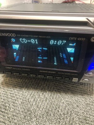 KENWOOD DPX-4100V CDカセットDSPレシーバー KENWOOD DPX-4100V CDカセットDSPレシーバー（Kenwood DPX-440