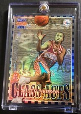 ALLEN IVERSON MUTUMBO 1996 TOPPS STADIUM CLUB CLASS ACTS ROOKIE #CA10