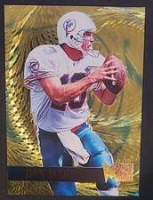 Dan Marino 1995 Fleer Metal Gold Blasters Insert Card #10 - SHARP - CRISP - NM