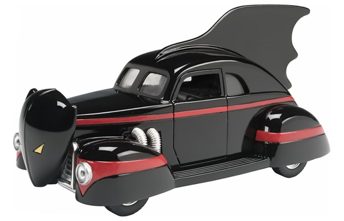 Corgi Toys Batmobile バットマン　ミニカー Corgi Toys 1:18 BATMAN 1940 BATMOBILE ROADSTER + FIGURE