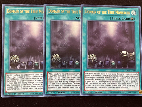 YUGIOH DOMAIN MONARCH DECK- ZABORG- CAIUS- EREBUS- EHTHER- TENACITY- PANTHEISM - Picture 13 of 14
