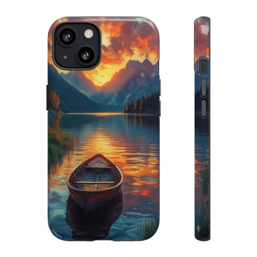 Lake Wooden Boat Phone Case for iPhone, Samsung Galaxy, Pixel - 第 98/231 張圖片