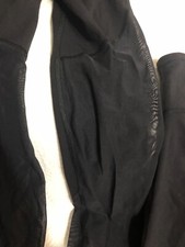 Lot Of 3 Lululemon Women  s 6 Black Gray Cropped Leggings Low Waist Activewear