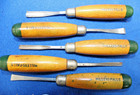 Lot of 17 Mixed Wood Carving Chisels ~Millers Falls~ Unbranded — photo 8