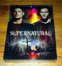Supernatural The Complete Fourth Season 4 4th DVD 2009 6-Discs Set Brand New 