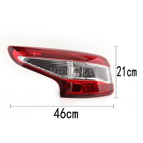 For Nissan Qashqai J11 2013-2017 Outer Wing Rear Tail Light Lamp Passenger Side - Picture 4 of 12