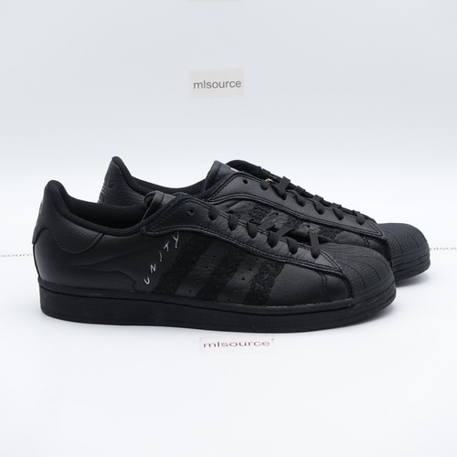 Sneakers Adidas Originals Superstar ADV x Unity in pelle taglia 9 da uomo ID8723 - Foto 3 di 7