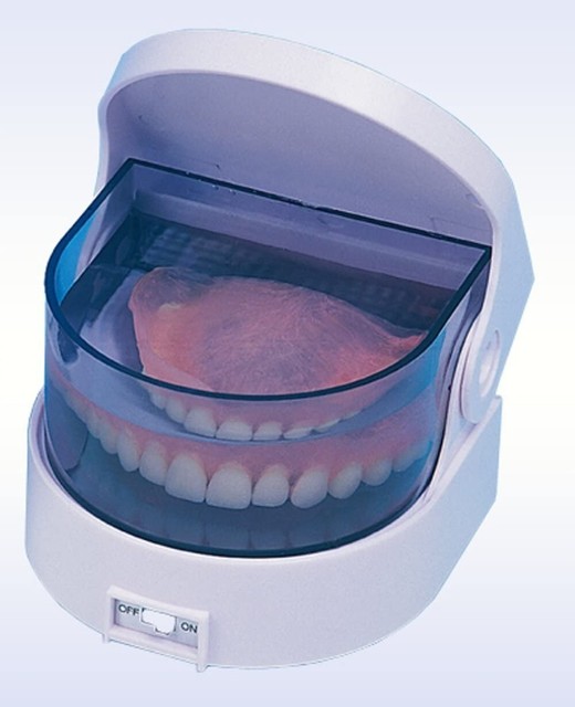 Sonic Cordless Denture Cleaner Portable Battery Operated Vibrating Jewelry Coins Sonic Cordless Denture Cleaner Portable Battery Operated Vibrating Jewelry Coins