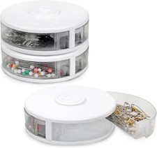 SINGER Small Notions Organizer - Clear Plastic for Sewing,...